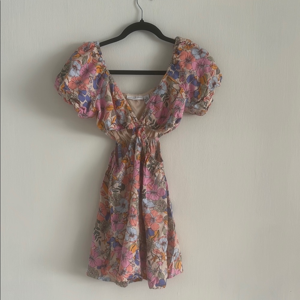 Floral V-Neck Dress